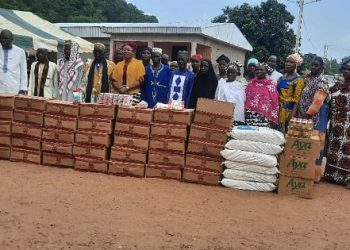Biankouma, Edwige Diety communie avec les cantons Yirigré et Oualou