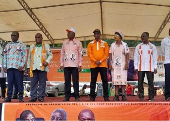 Élections locales 2023, le RHDP Tonkpi présente ses candidats