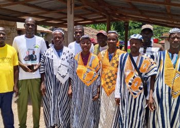 Danané, Guillaume Gbato promet de solutionner les problèmes du Gouroussé